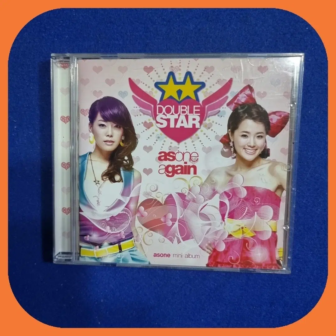 AS ONE 더블 스타 미니 CD NM-