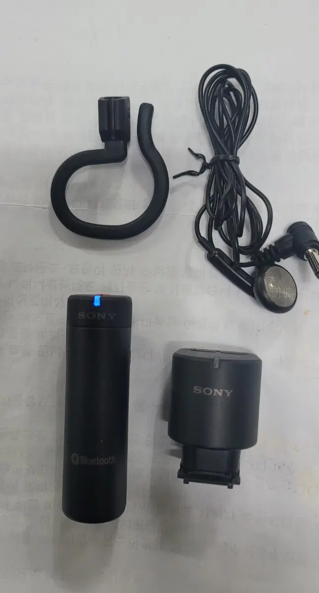 소니 무선마이크 ecm-w1m . 신품수준 팝니다.
