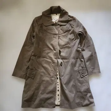 00s vintage PPFM 트렌치코트 브라운 Y2K