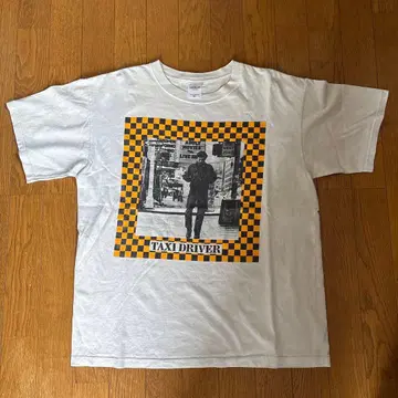 TAXI DRIVER T셔츠 화이트 M사이즈