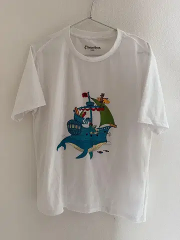 티톤브로스 tetonbros 프린트 반팔 tee L