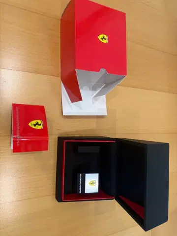 Ferrari 페라리 정품 빈 박스 워치 케이스 시계 없음