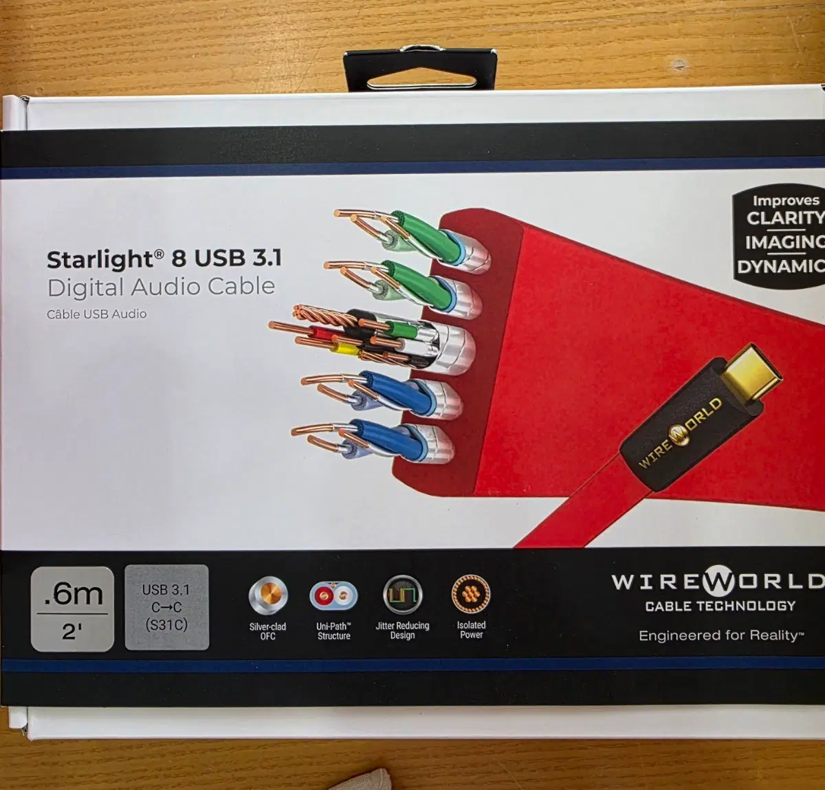 WireWorld 와이어월드 Starlight 8 USB 3.1 디지털