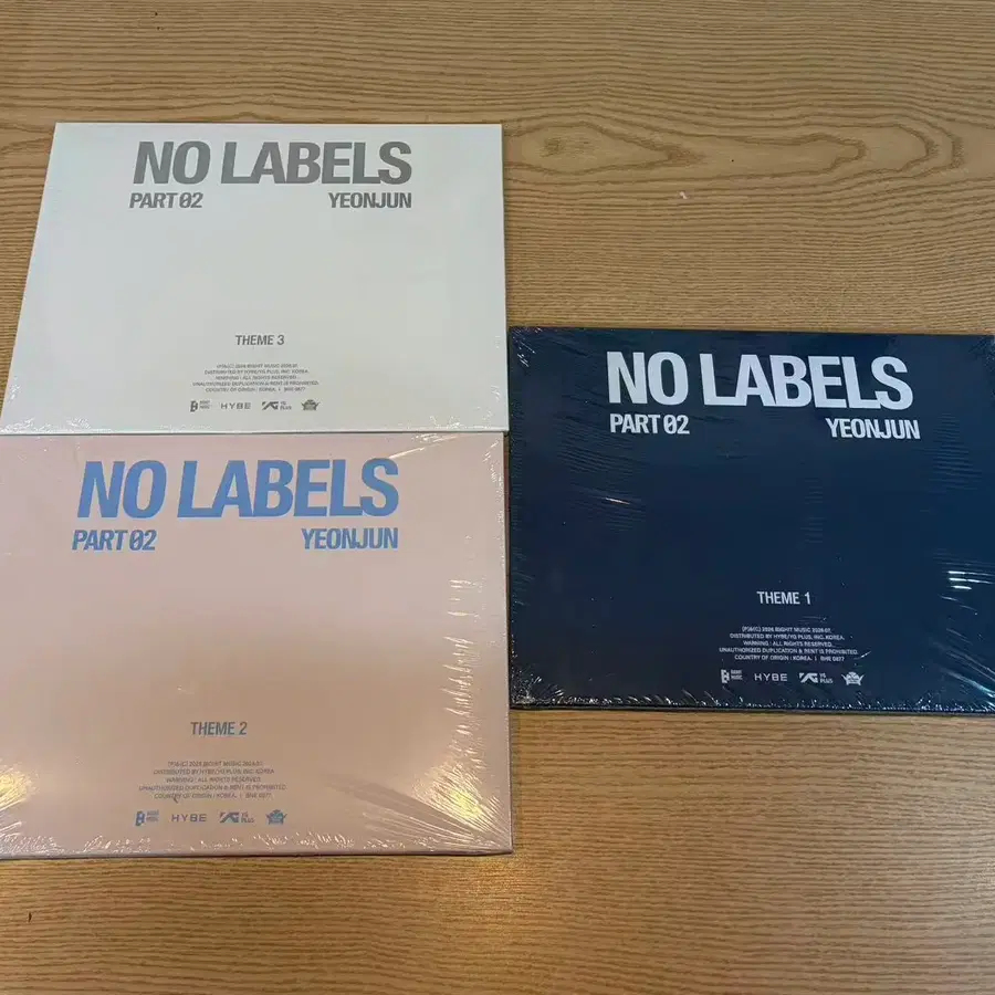 [3종세트]투바투 연준 앨범 NO LABELS: PART 02 미개봉 현물
