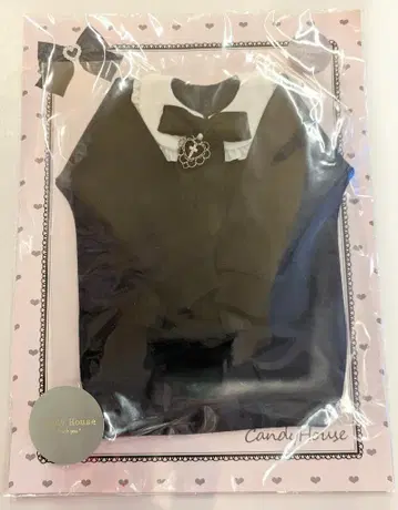 Candy House MDD 사이즈 시스루 하트&리본 원피스 블랙