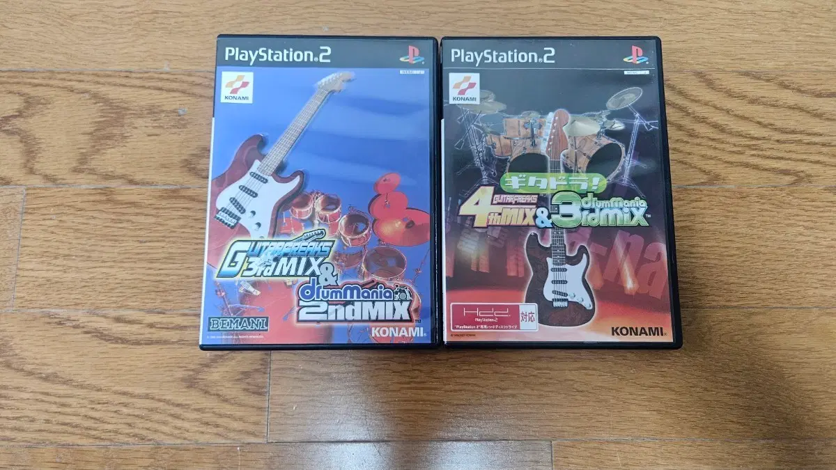 PS2 기타프릭스 3 & 드럼매니아 2, 기타프릭스 4 & 드럼매니아 3