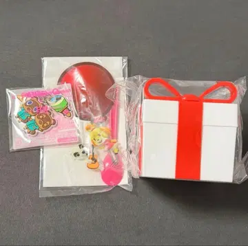 모여봐요 동물의 숲 메지루시 액세서리 참 선물 박스