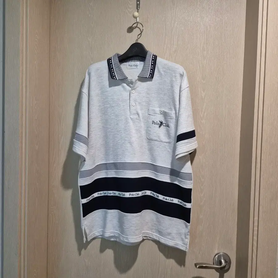 폴로 클럽 반팔 카라티 남성사이즈LL