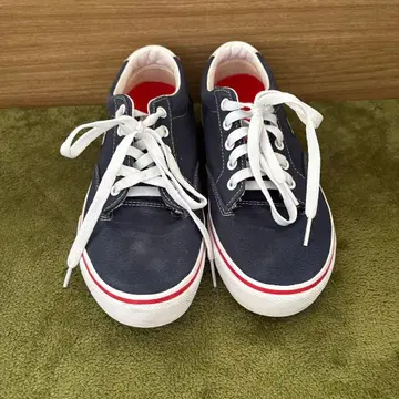 vans 오센틱 스니커즈 네이비