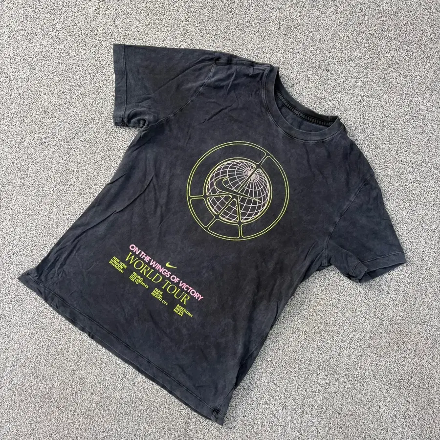 M 나이키 Nike 워싱 반팔 티셔츠 0713J2