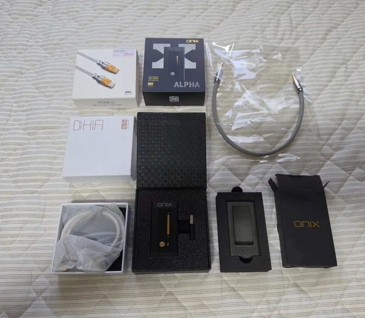 ONIX Alpha XI1 DAC/AMP 사실상 신품 풀세트