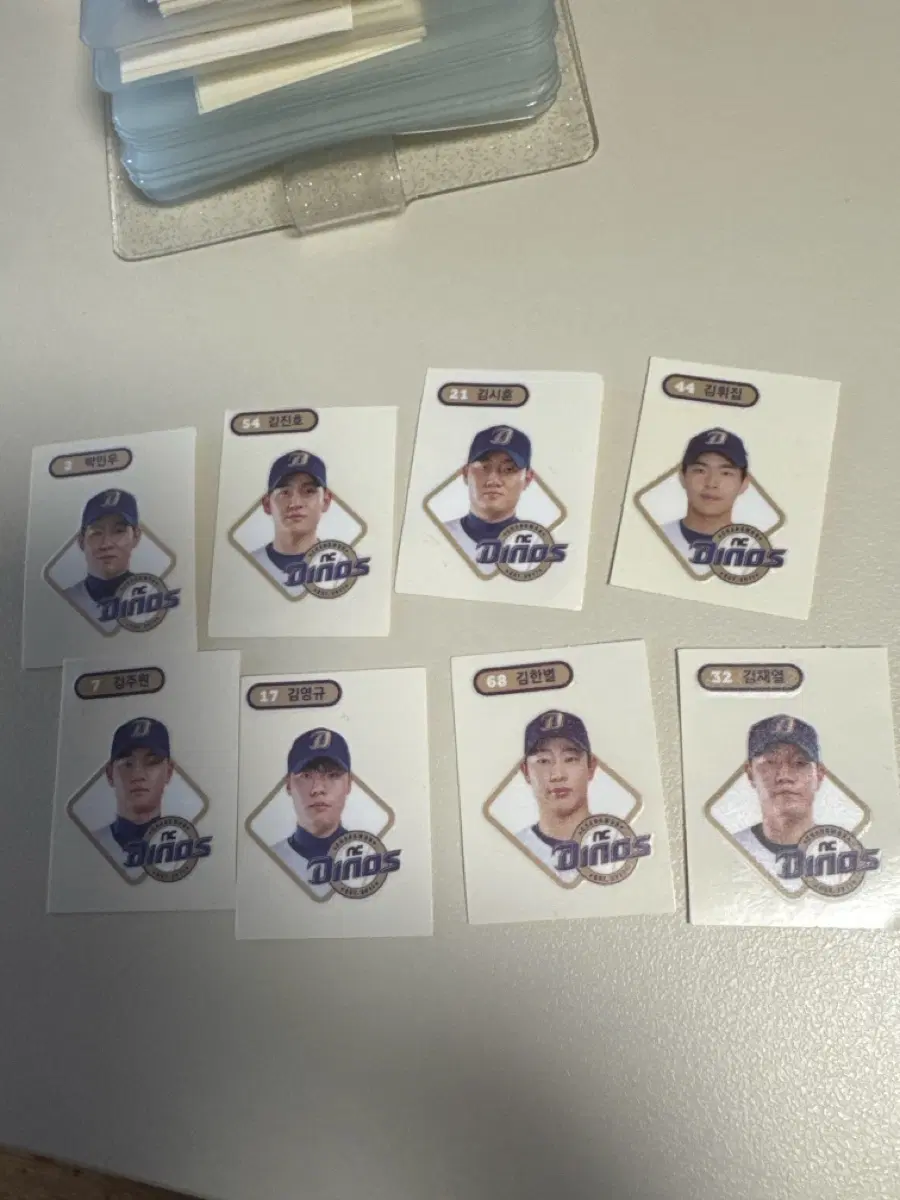 NC 다이노스 선수 카드 김시훈, 김휘집, 김진호, 백민우, 김주원, 김