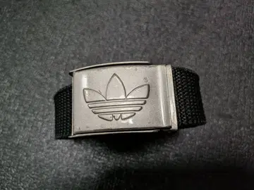 adidas 트레포일 로고 GI 벨트 블랙