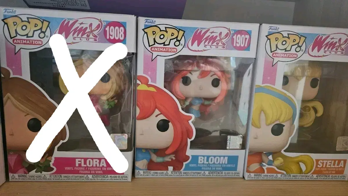 펀코 팝 윙스클럽 WinxClub클럽 피규어 플로라/블룸/스텔라 일괄로 판매/따로 판매 가능