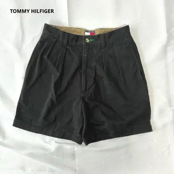 TOMMY HILFIGER 치노 숏팬츠 블랙 S