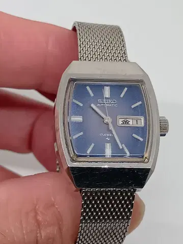 SEIKO AUTOMATIC 17JEWELS 손목시계 작동