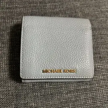 MICHAEL KORS 접이식 지갑 라이트 블루