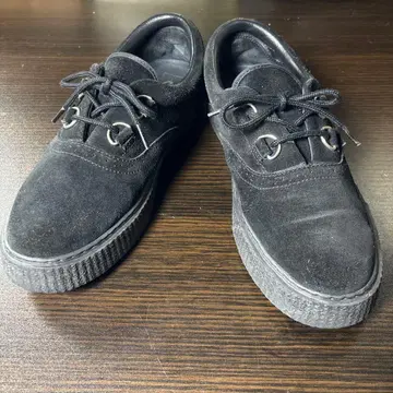 VANS 크리퍼 스니커즈 블랙 스웨이드