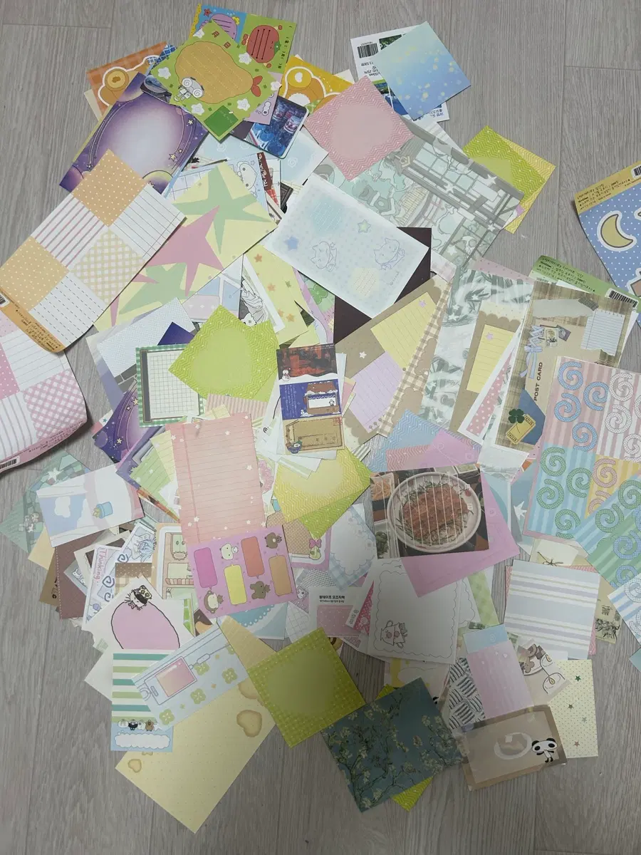 모조지 100장 + 키스컷 10종