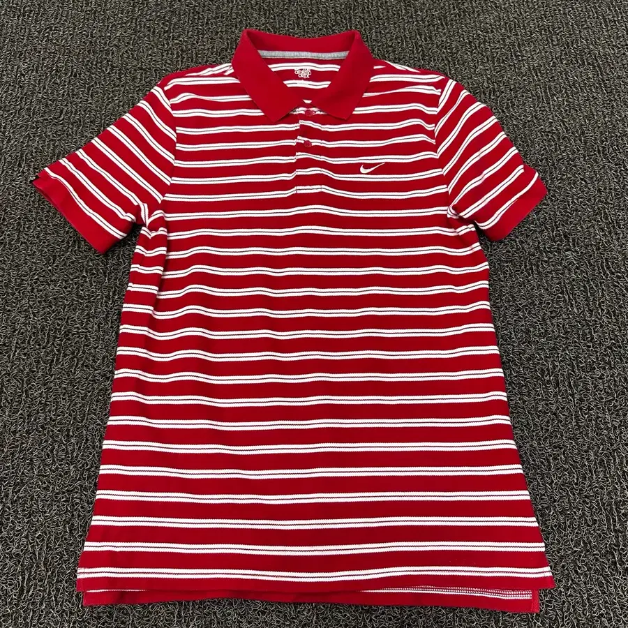 NIKE 나이키 스트라이프 카라티 반팔티셔츠 100(L)