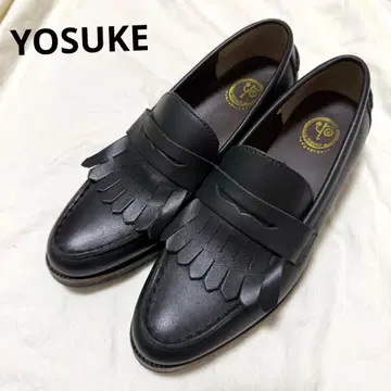 YOSUKE 요스케 프린지 로퍼 블랙 23cm