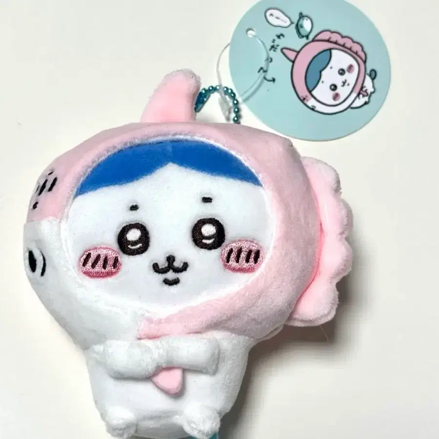치이카와 하치와레 가르마 만보우 생선 인형 마스코트 키링