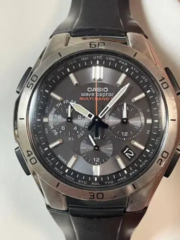 CASIO 웨이브셉터 전파 솔라 손목시계