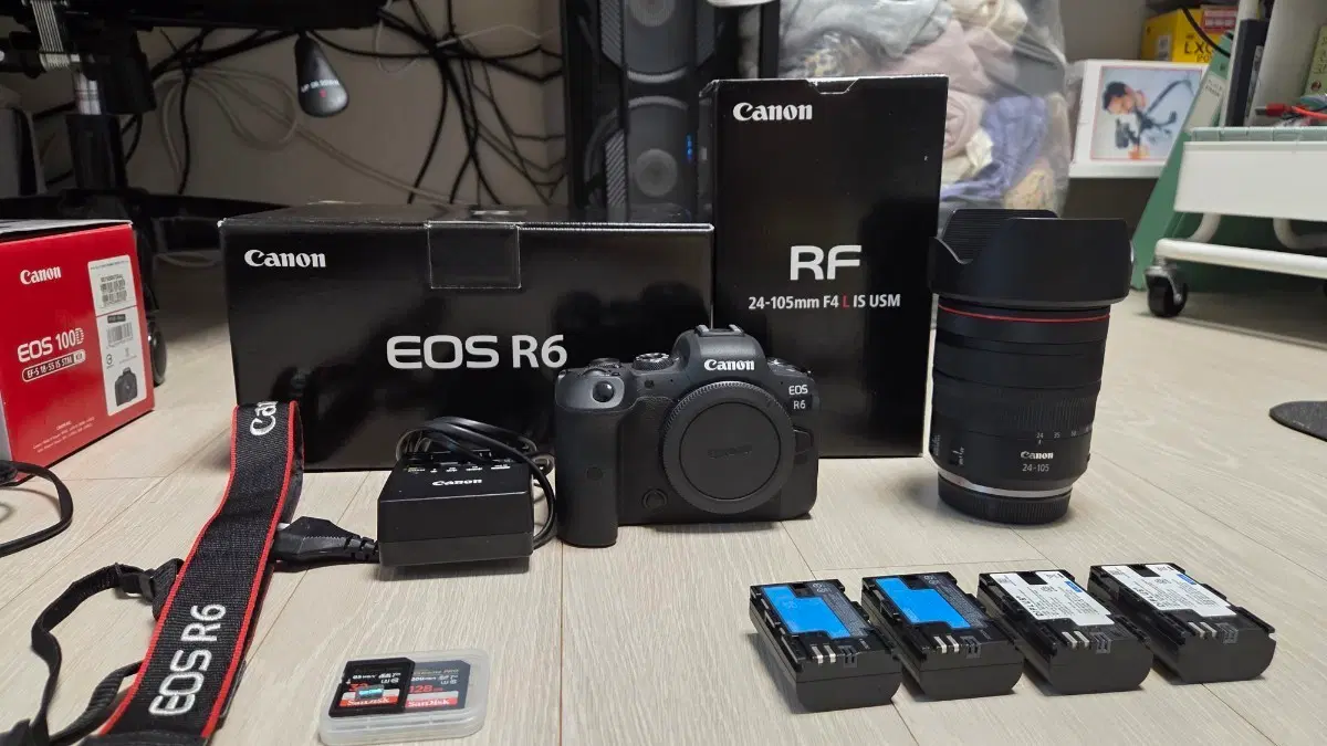 Eos R6 / RF 24-105 F4L IS USM / Eos 100d