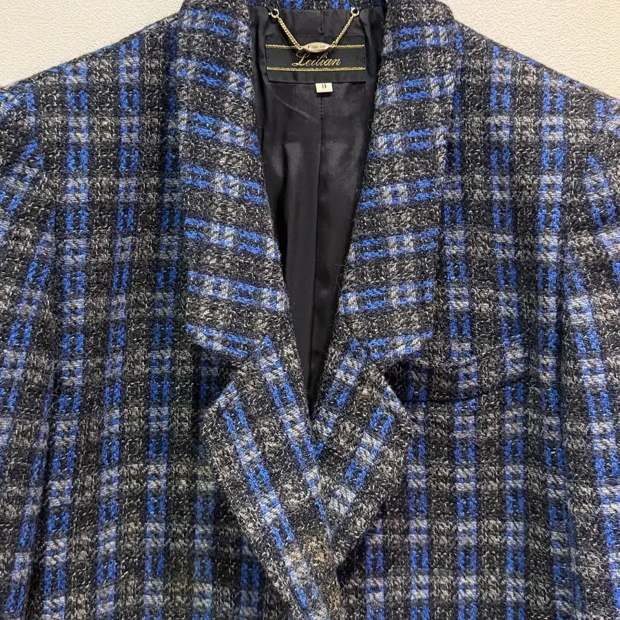 [Germany Fabric] Leilian Wool Check Jack
