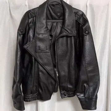 ZARA 더블 라이더 자켓 블랙 L 사이즈