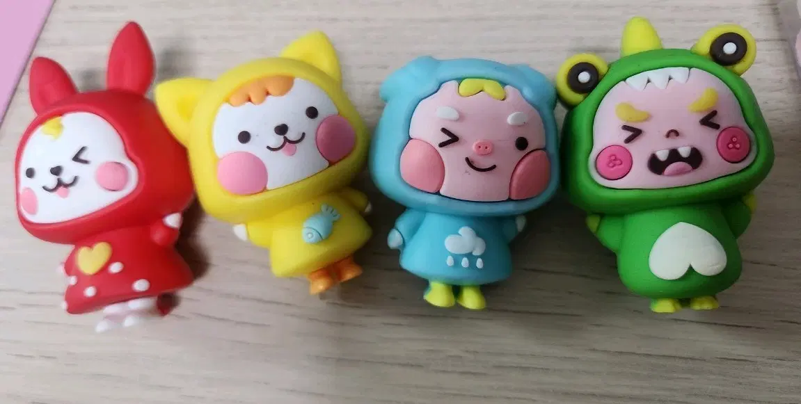 캐릭터 4종 세트