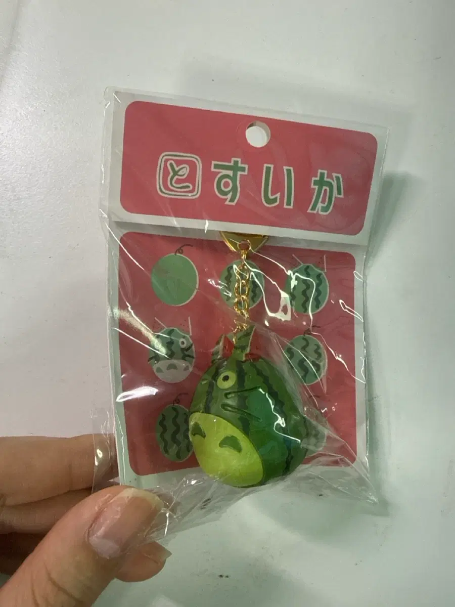 토토로 수박 키링