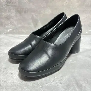 [컨디션 최상] CAMPER 펌프스 로퍼 청키힐 23.5cm