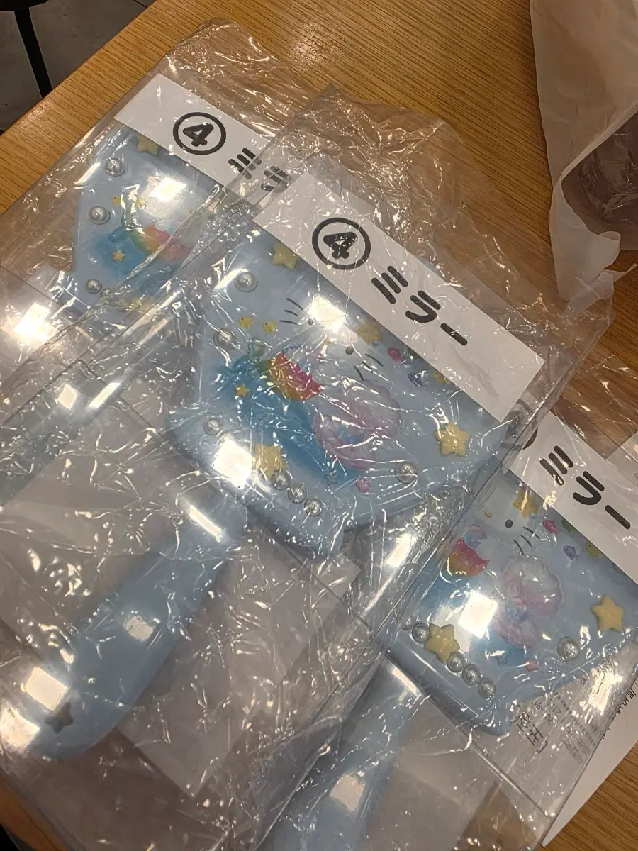 헬로키티 인어 쿠지 손거울