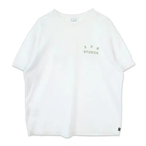 아이앱 스튜디오 (MEN - XL) 코튼 아치 로고 반팔 티셔츠
