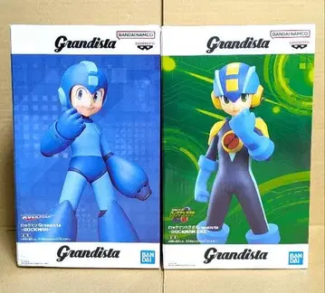 록맨 록맨 에그제 Grandista 피규어 2종 세트