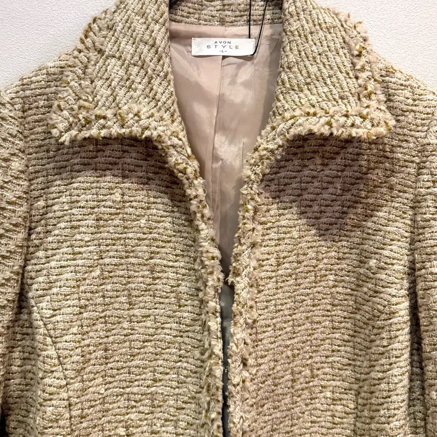 AVON STYLE Beige Tweed Jacket