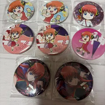 은혼 캔뱃지 세트 카구라