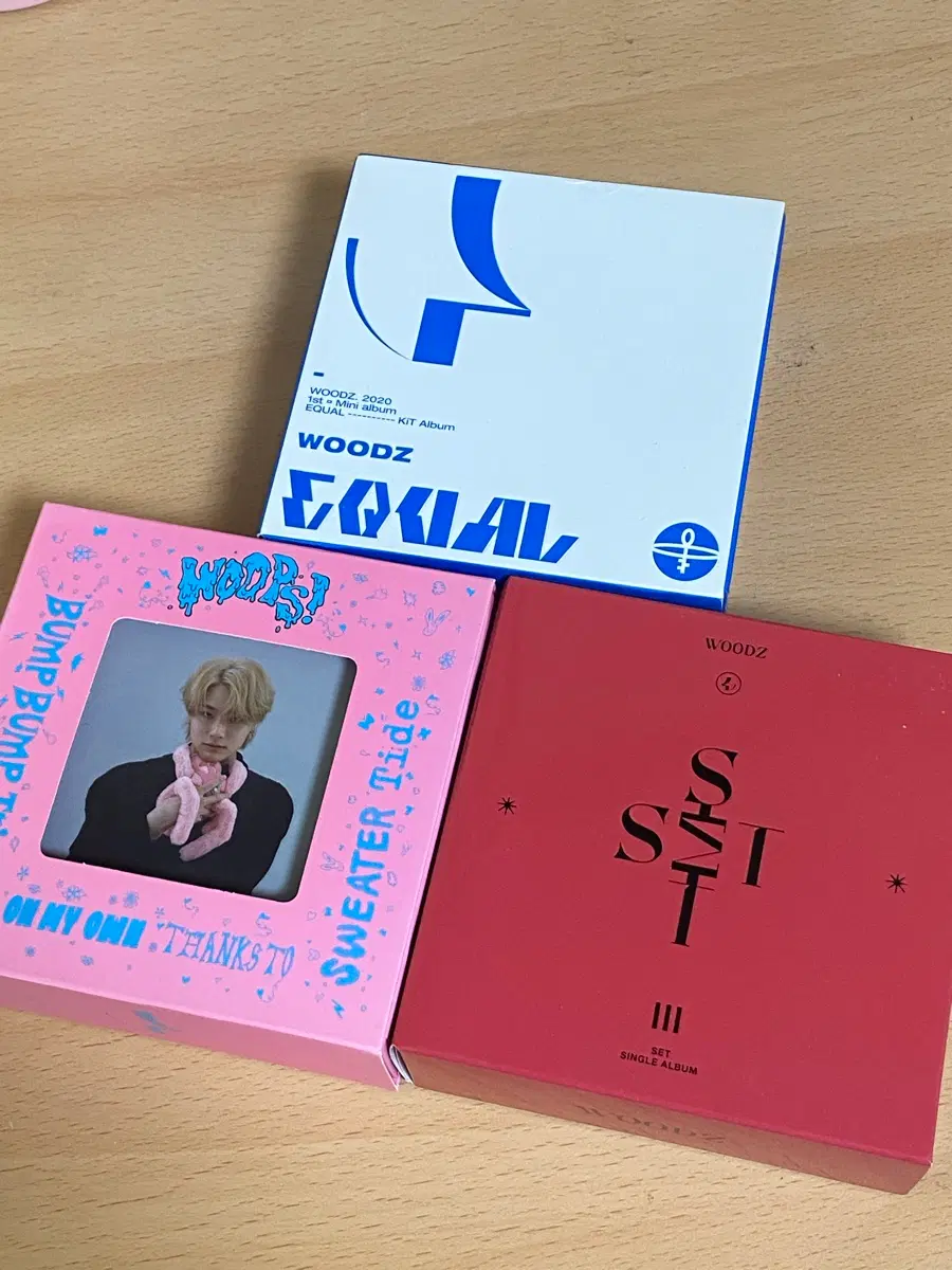 우즈 (WOODZ, 조승연) 키트 키노 앨범 3종