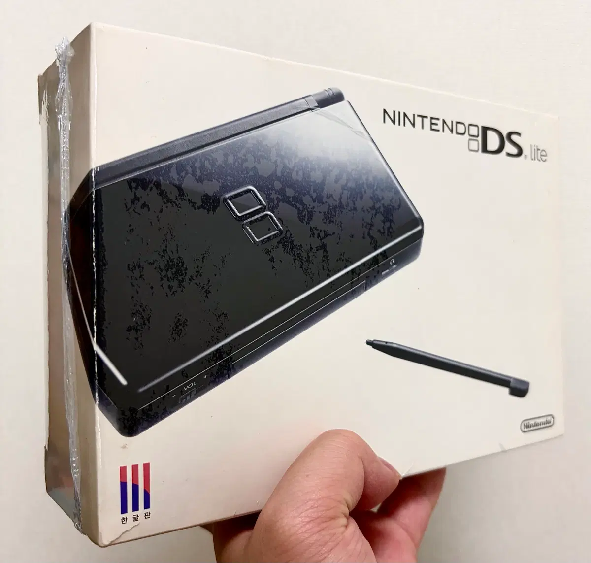 국내정발 닌텐도 DS Lite 제트블랙 풀박스