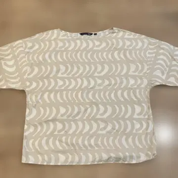 marimekko UNIQLO 콜라보 블라우스 베이지 M