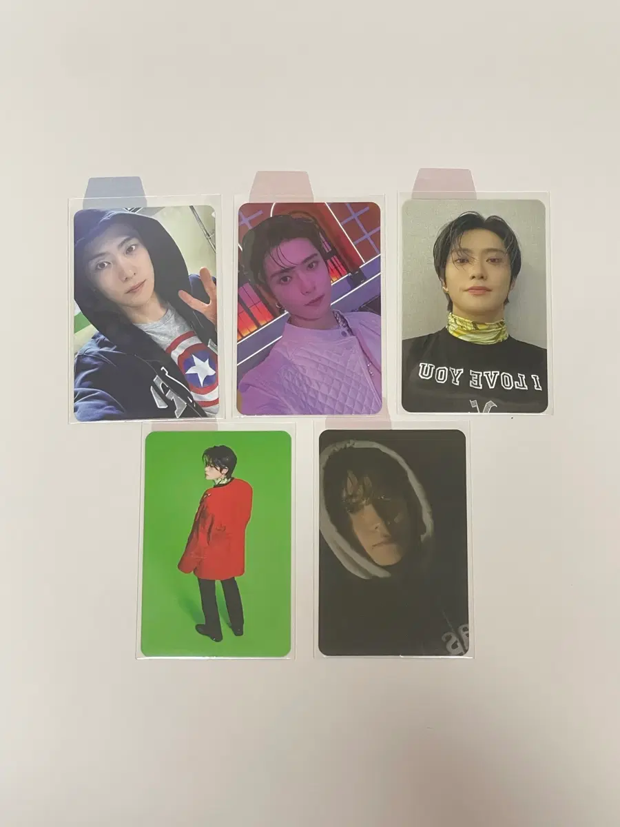 nct127 엔시티 재현 스티커 페이보릿 앨범 포카 포토카드
