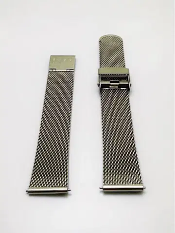 Knot 노뜨 정품 스테인리스 메쉬 벨트 실버 18mm
