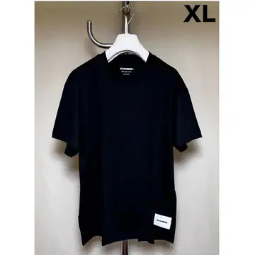 새상품 XL JIL SANDER 22aw 티셔츠 블랙 블랙 16521
