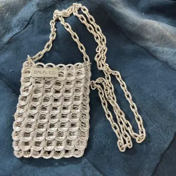 DALALEO 풀탭 미니백 실버
