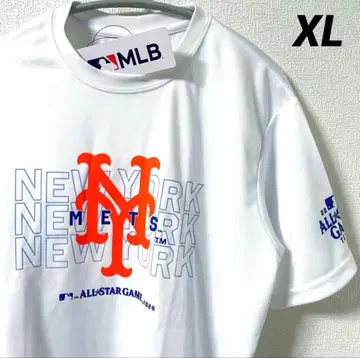 MLB 뉴욕 메츠 티셔츠 트레이닝 의류 메쉬 소재 LL