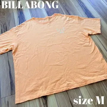 BILLABONG 프린트 로고 T셔츠 오버 사이즈 M