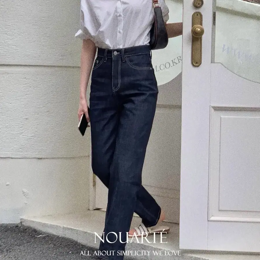 [누아르테] 이터널 클래식 인디고 생지 데님