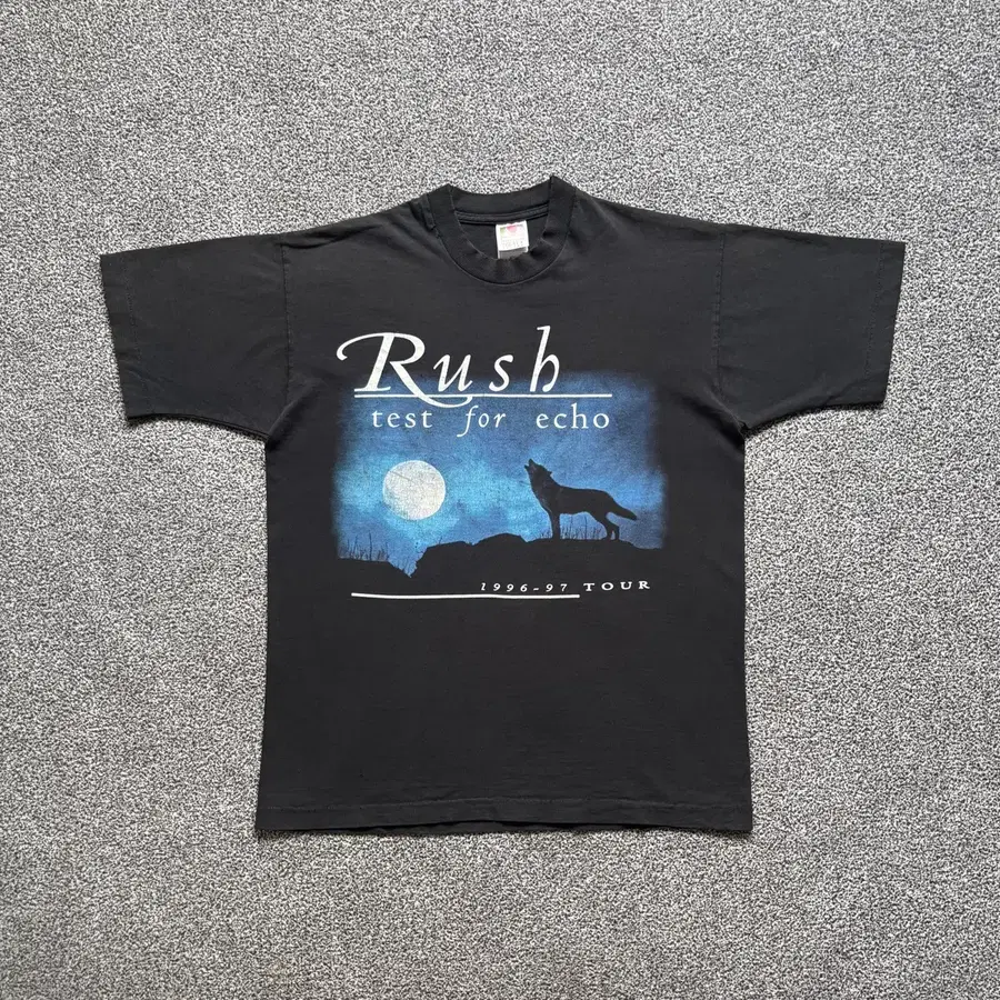 90s 빈티지 Rush test for echo 밴드 티셔츠
