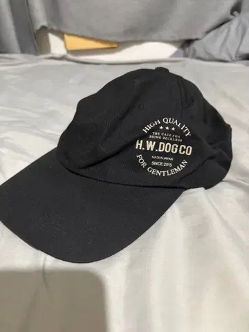 THE H.W.DOG&CO 캡 블랙